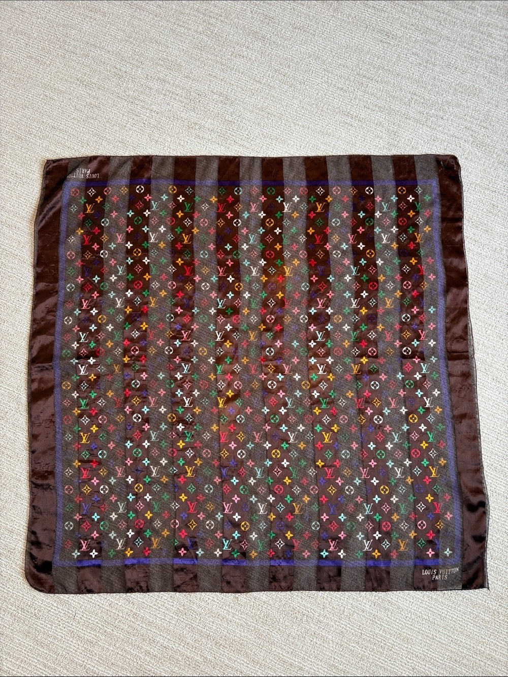 Louis Vuitton Silk Scarf